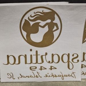 Spartina 449 Gold Mermaid Wall Art